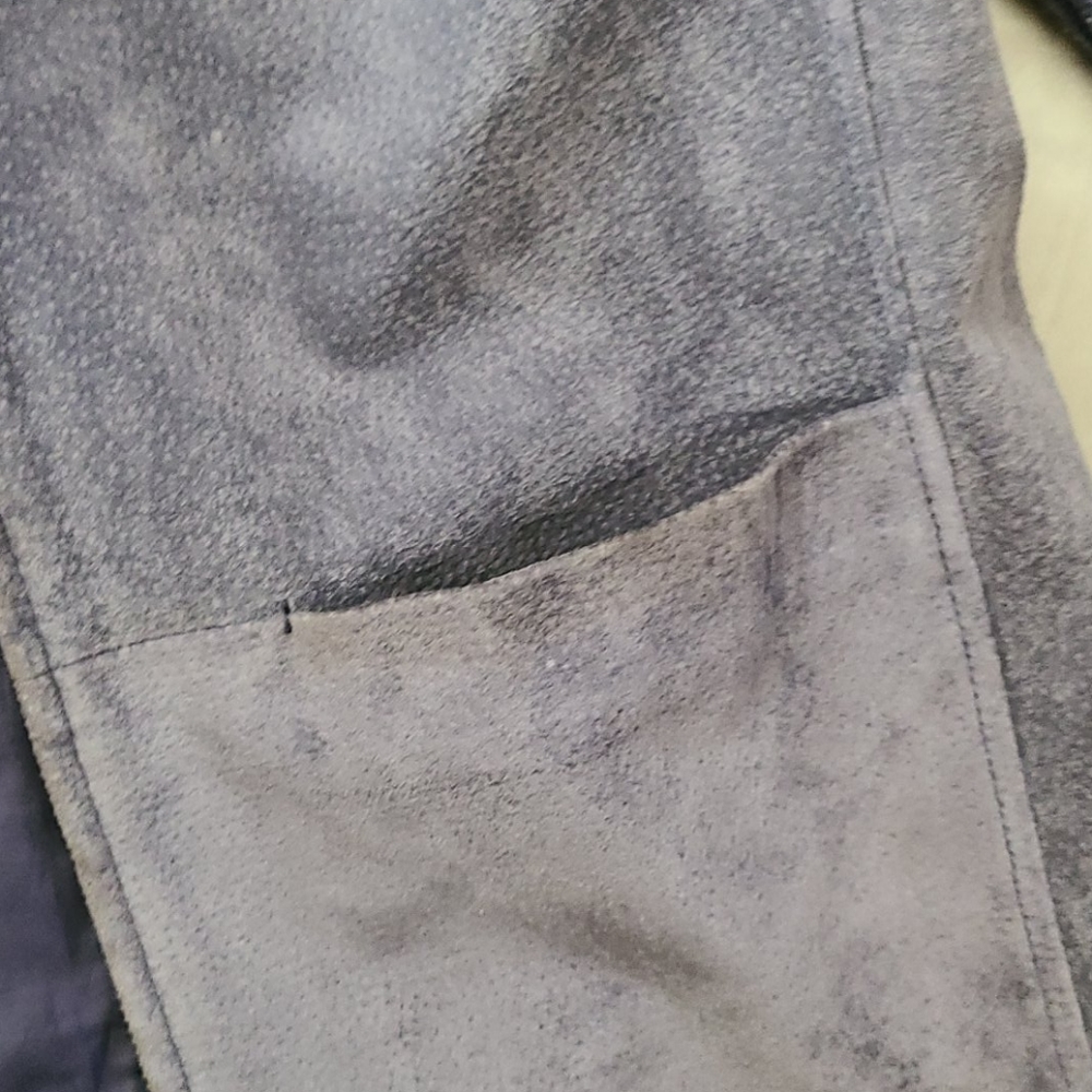 Ami Leather Jacket Medium - image 3